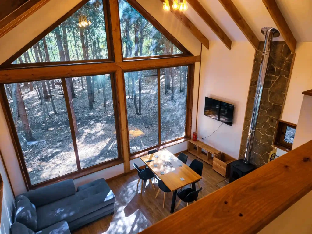 Arriendo de cabañas para 6 cerca de Lonquimay.
