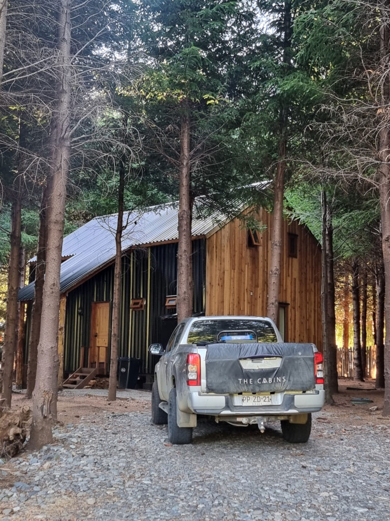 Cabañas en ruta del paso pino hachado